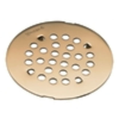 4-1/4" Round Shower Drain Cover with Snap-In Installation