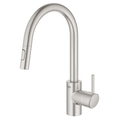 Concetto™ Kitchen Faucet, Deck Mount, ADA, 1 Lever Handle, 1-Hole, SuperSteel