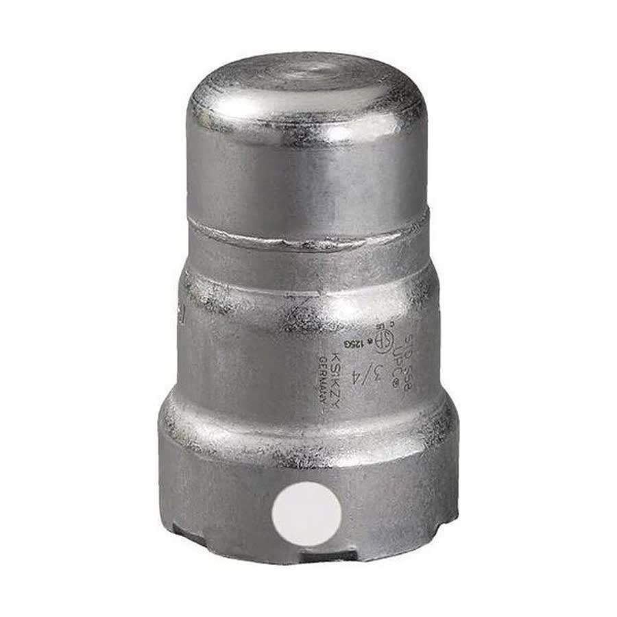 Carbon Steel Cap, 3/4 in, Press, Import