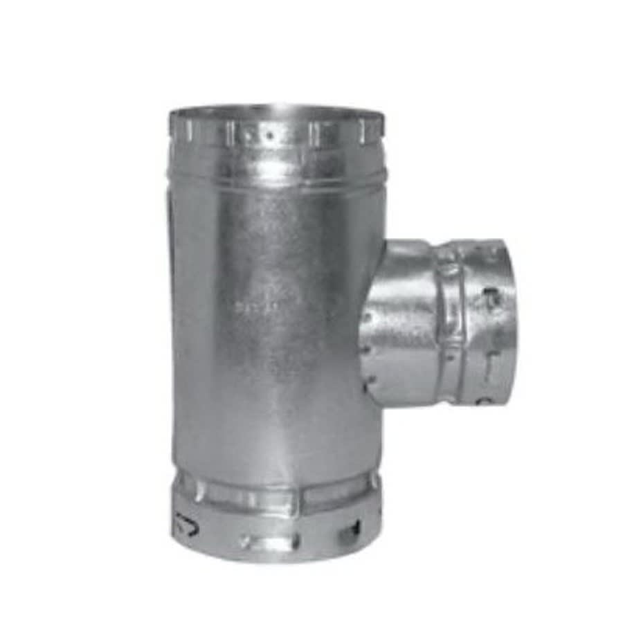 Round Vent Tee, 6 in Dia