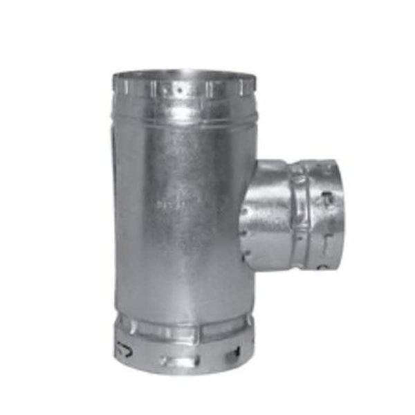Round Vent Tee, 3 in Dia