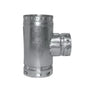 Round Vent Tee, 4 in Dia