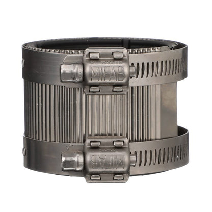 Coupling, 2 in, No Hub, Stainless Steel