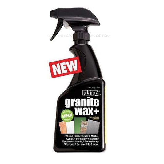 Waxx® Granite Wax Plus Cleaner, 16 oz Spray Bottle, Yellow