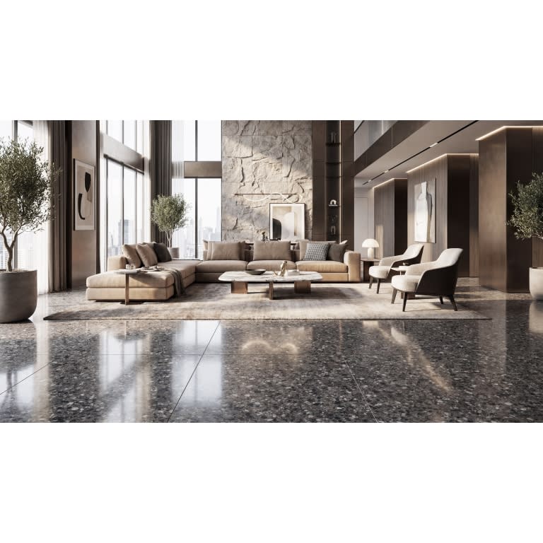 MILZETTI PEBBLE DARK PL 47X47
