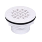 2 in, 101 PS PVC Solvent Weld Shower Drain with Plastic Strainer