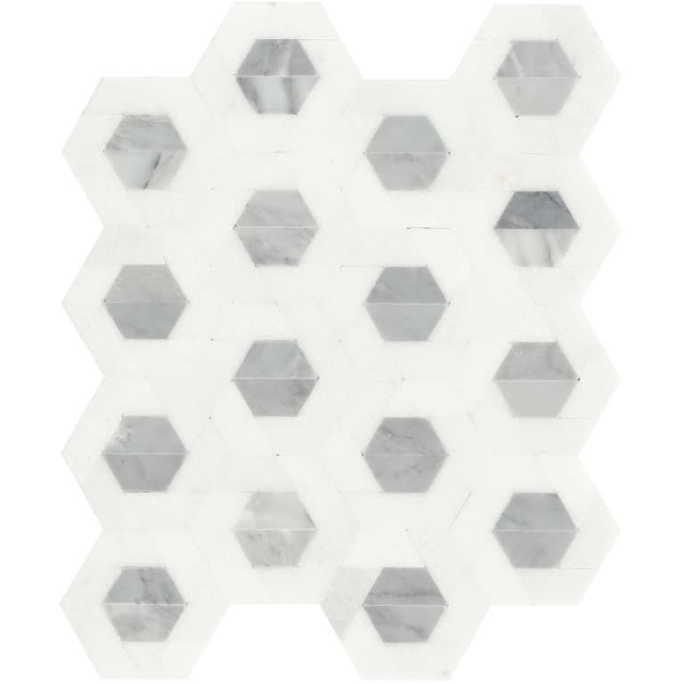 BIZOU WHITE/GRAY PL DAMASK/MO