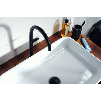 Axor One 1.2 GPM Vessel Single Hole Bathroom Faucet Less Drain Assembly - Engineered in Germany, Limited Lifetime Warranty