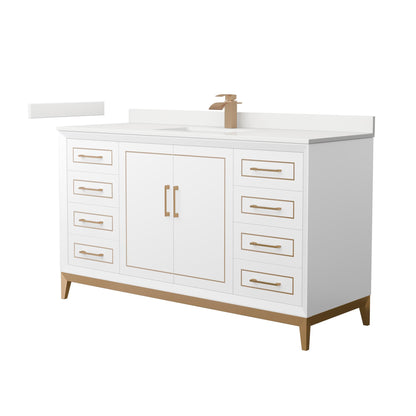 Marlena Single Bathroom Vanity - 60W x 35.25H x 22D