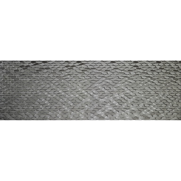 ARTWORK HEXAGON SILVER 12X35