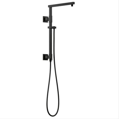 Emerge 18" Angular Shower Column with Hose and Integrated Diverter - Less Shower Head and Hand Shower