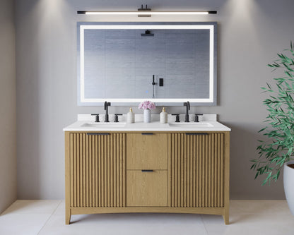 Palmilla Double Bathroom Vanity - 60W x 35H x 22D