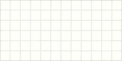 Unglazed Mosaics Ice White Hexagon 1X1 Matte
