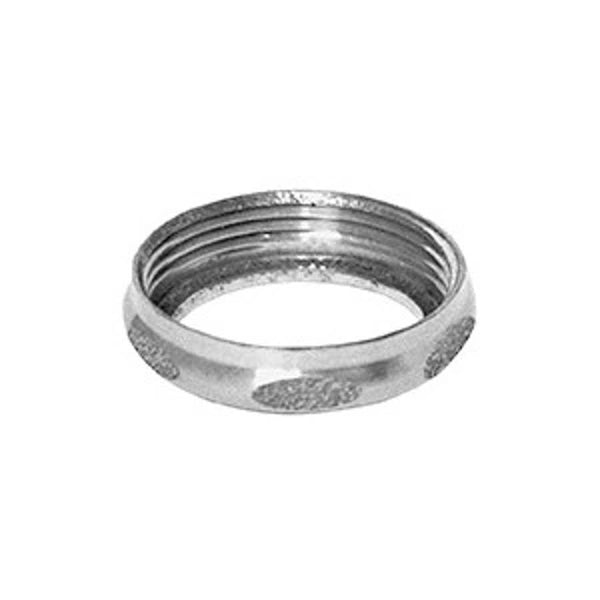 Tubular Slip Joint Nut, 1-1/4 in, Brass, Chrome