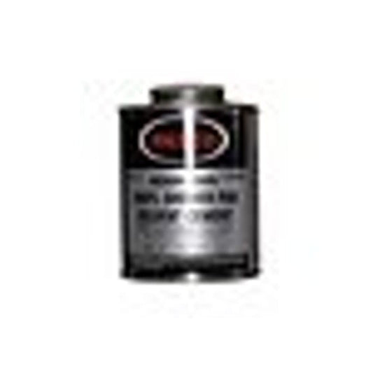 Shower Pan Cement, 1 pt, Black, For Shower Pans