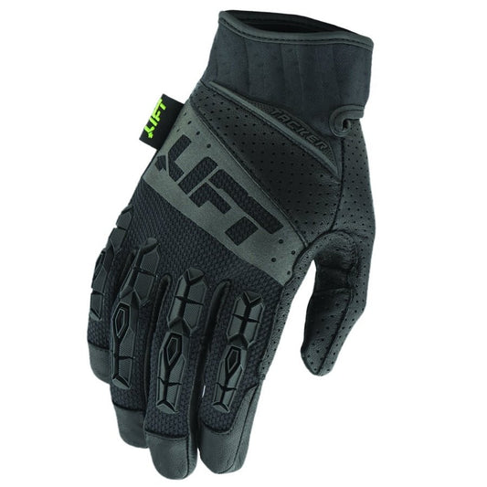 Pro Series TACKER Glove, Black/Black, Genuine Leather AntiVibe XL