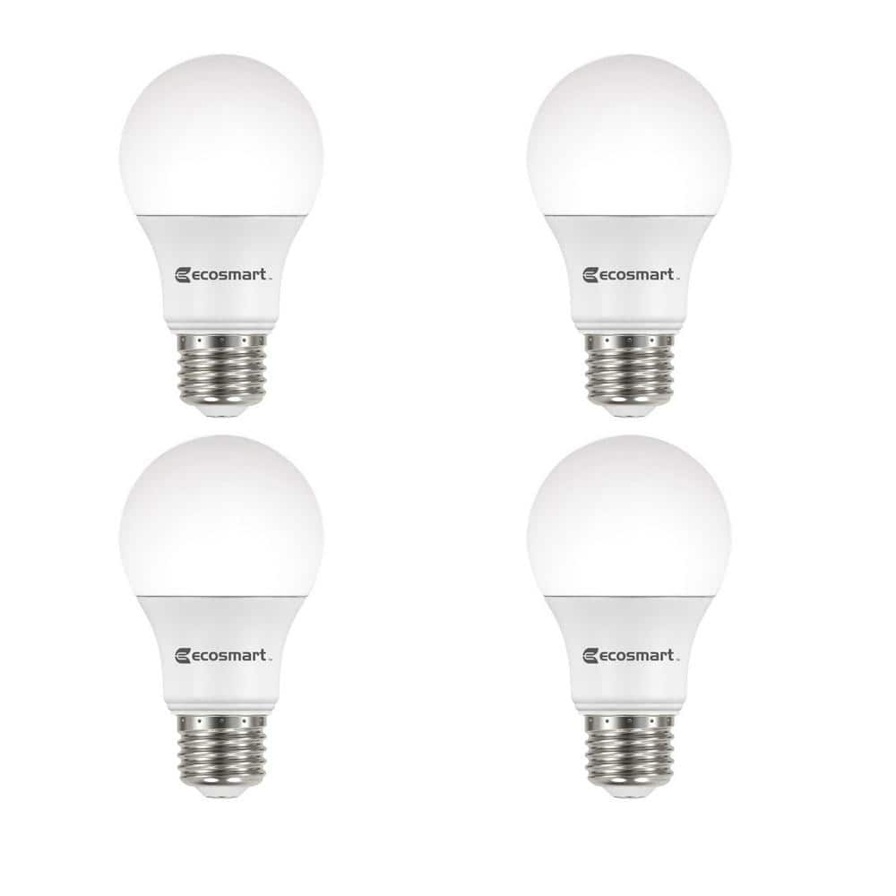 60-Watt Equivalent A19 Dimmable LED Light Bulb Daylight (4-Pack)