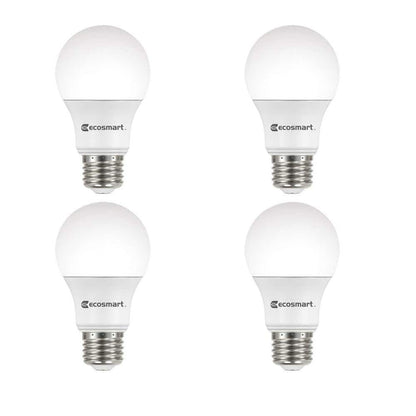 60-Watt Equivalent A19 Dimmable LED Light Bulb Daylight (4-Pack)