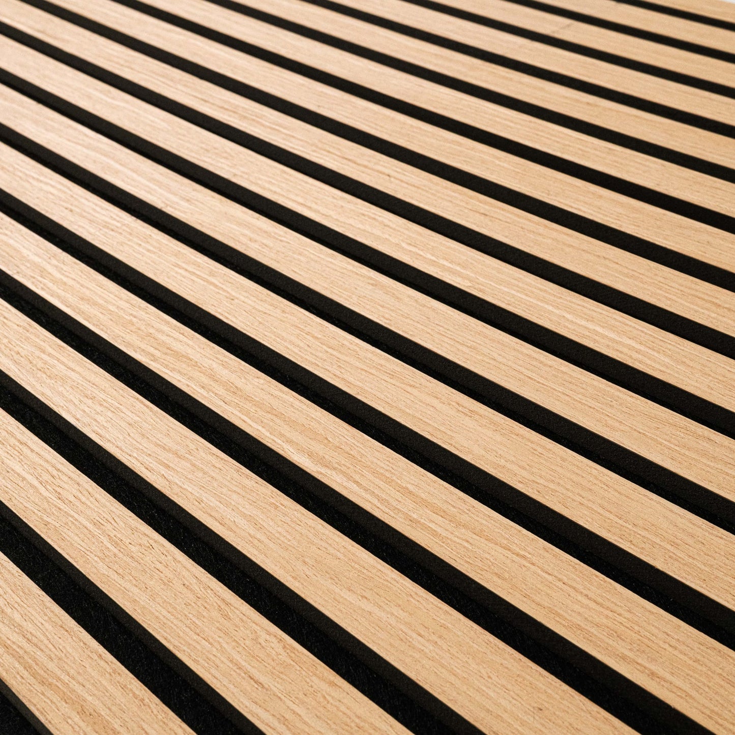 Almond Acoustic Wood Slat