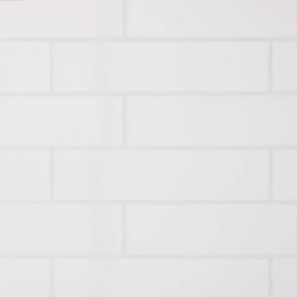 Restore 3 in. x 12 in. Ceramic Bright White Subway Tile (12 sq. ft./Case)