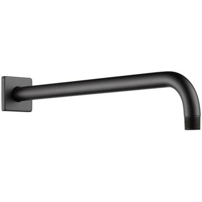 Essential 16" Wall Mounted Shower Arm and Square Flange