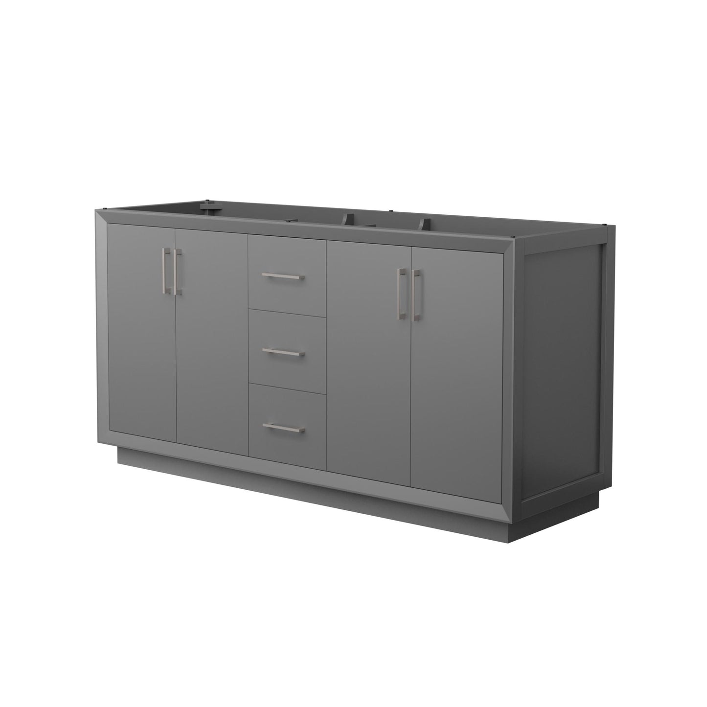 Strada Double Bathroom Vanity - 65.25W x 34.25H x 21.75D