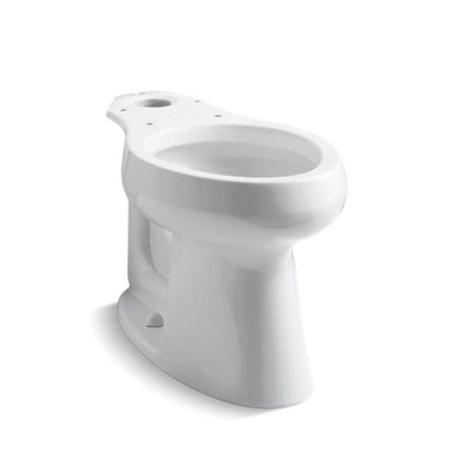 HighLine® Toilet Bowl, Floor Mount, 12 in Rough, Elongated, White