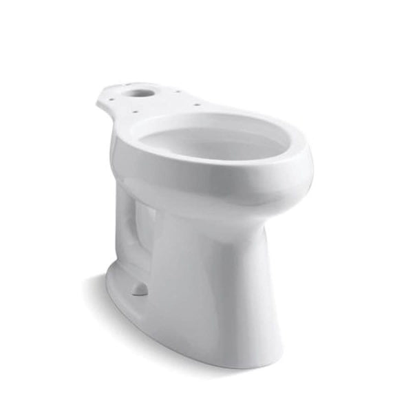 HighLine® Toilet Bowl, Floor Mount, 12 in Rough, ADA, Elongated, White