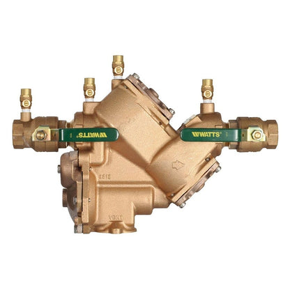 LF909 Reduced Pressure Backflow Preventer, 2 in, MNPT, Bronze