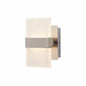 Alberson 5 in. Brushed Nickel 2-Light LED Sconce