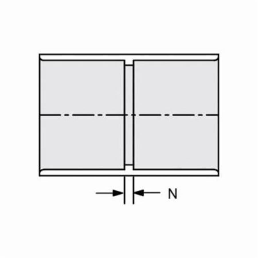 Coupling, 12 in, Hub, DWV, PVC