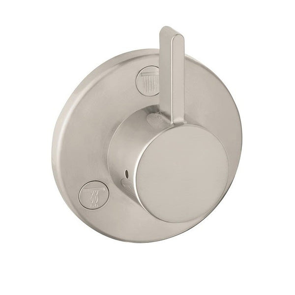 S Trio/Quattro Diverter Tub & Shower Trim, ADA, Brushed Nickel
