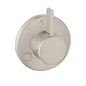 S Trio/Quattro Diverter Tub & Shower Trim, ADA, Brushed Nickel