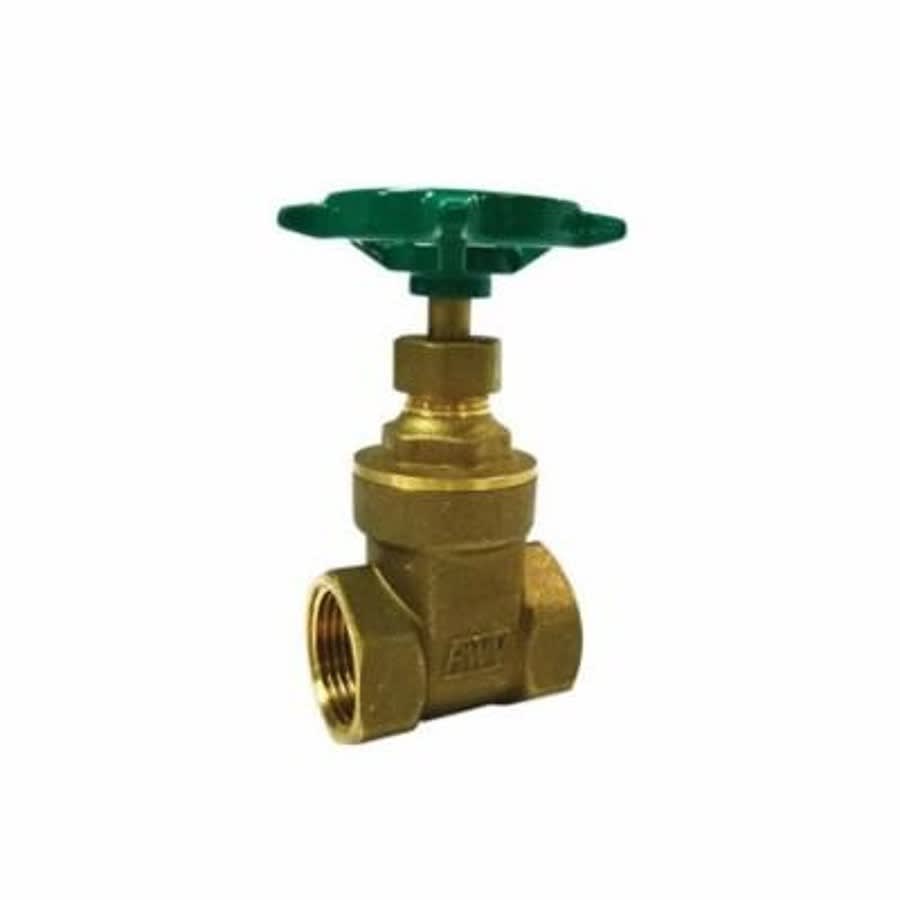 267 Non-Rising Stem Gate Valve, 4 in, FNPT, Brass