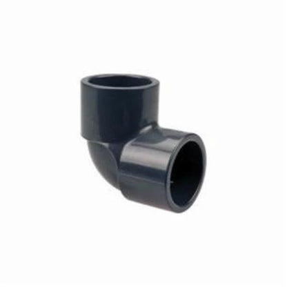 90 deg Elbow, 3 in, Socket, SCH 80/XH, PVC