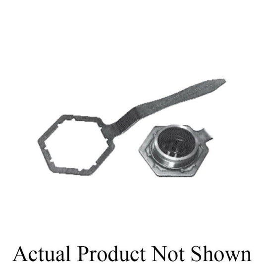 Classic Drain Wrench, 13 in OAL, Stamped Steel