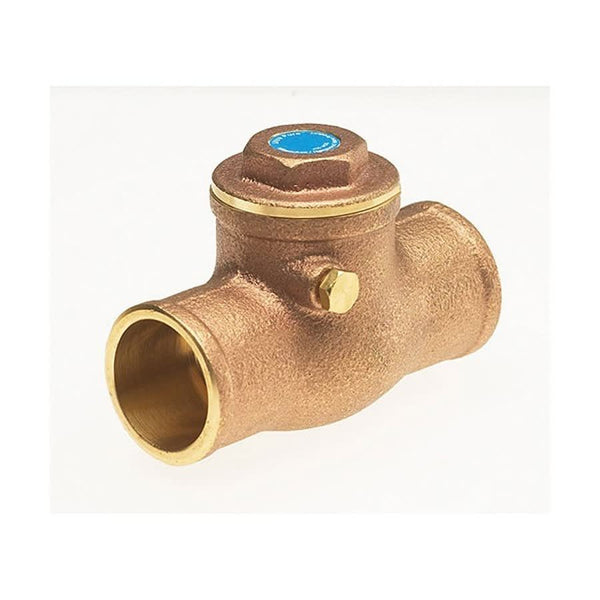 Swing Check Valve, 1/2 in, C, Brass