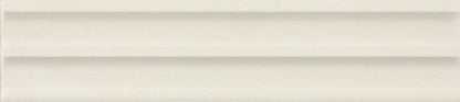 Indoterra White Desert Rectangle, Fluted 2X9 Matte