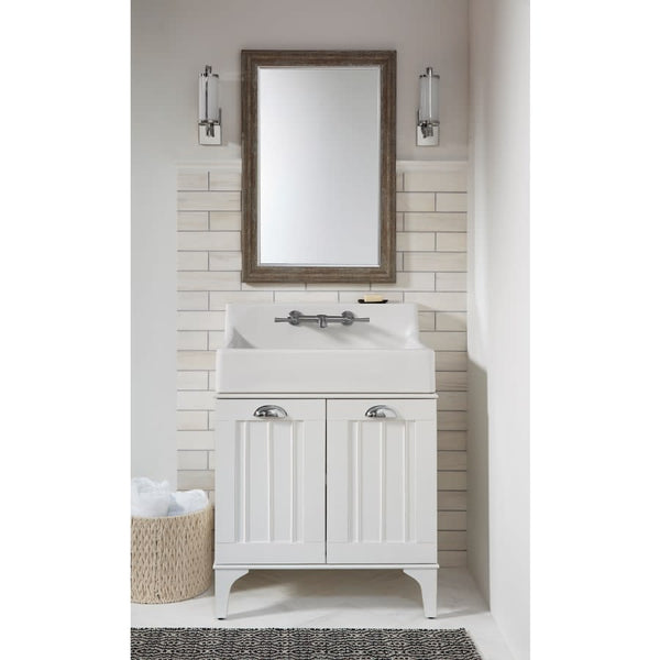 Oak Hill 1.2 GPM Wall Mounted Bridge Bathroom Faucet