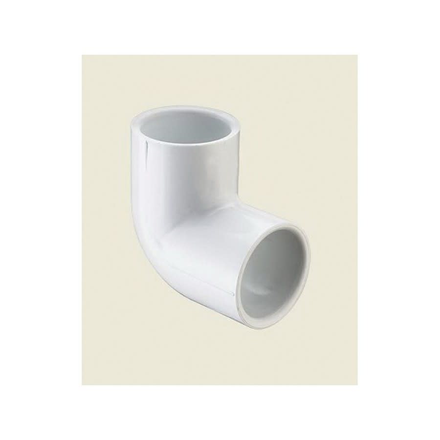 90 deg Elbow, 1 in, Socket, SCH 40/STD, PVC