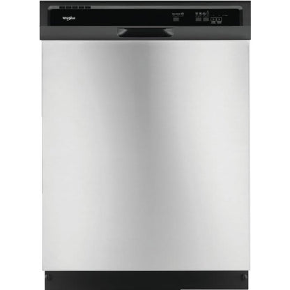 Whirlpool 3-Cycle Stainless Dishwasher