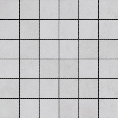 BROOK II WHITE MO 2X2/12X12
