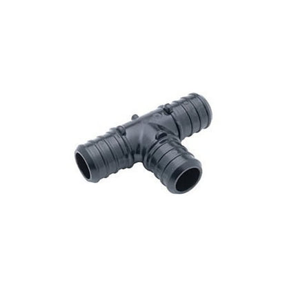 QickSert CR® Tee, 1-1/4 x 1 in, Crimp PEX, Poly