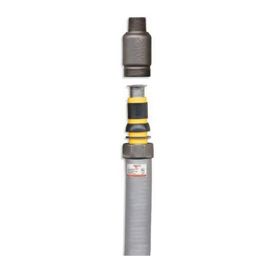 Gas Flexible Male Riser, 2 in, IPS x MNPT, Polyethylene – Go Source