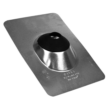 1.25 in, 1-1/2 in Galvanized No-Calk 9 in x 12.5 in Base Roof Flashing