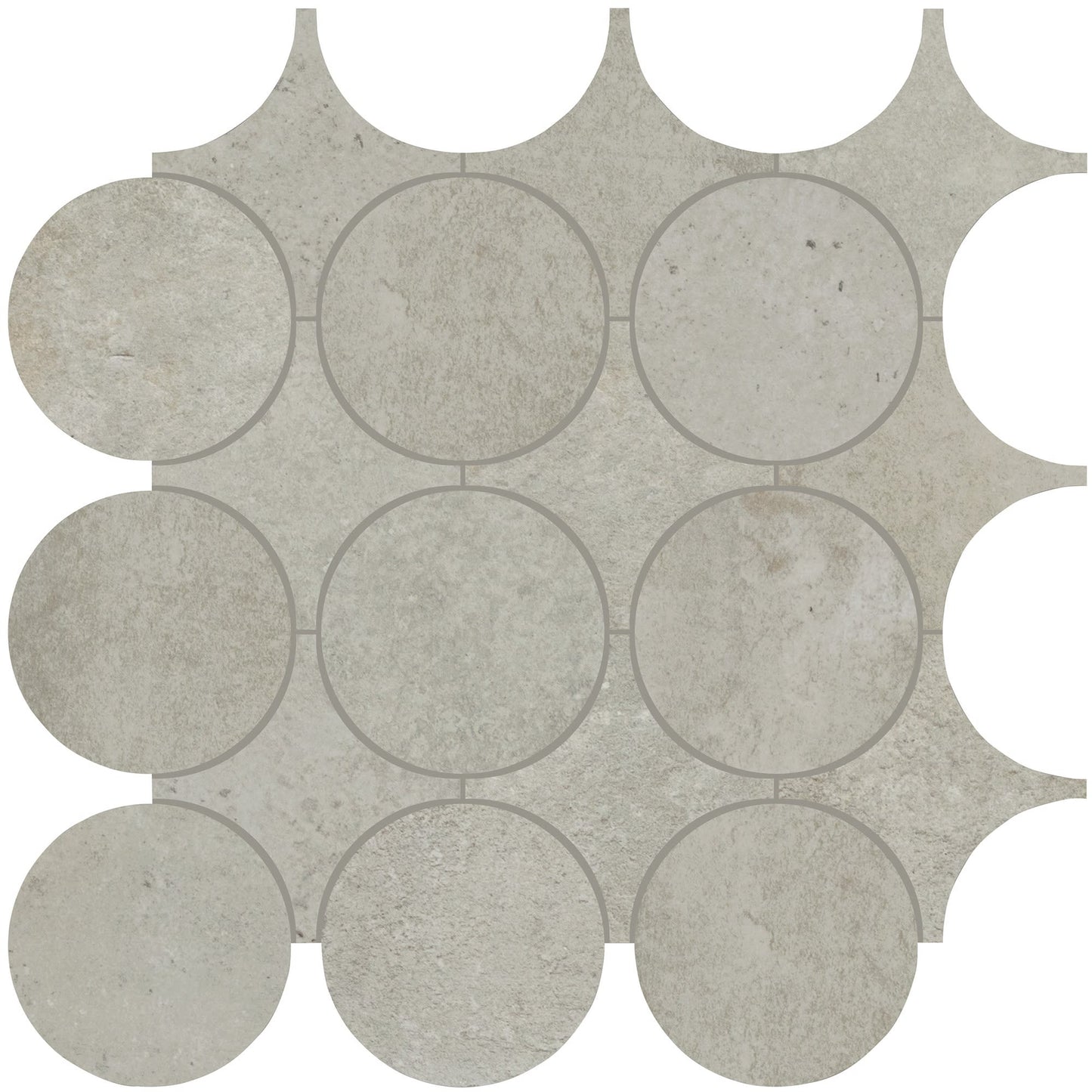Cohesion Light Grey Square 24X24 Polished