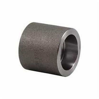 Coupling, 1-1/4 in, Socket Weld, SCH 80/XH, Forged Steel, 3000 lb