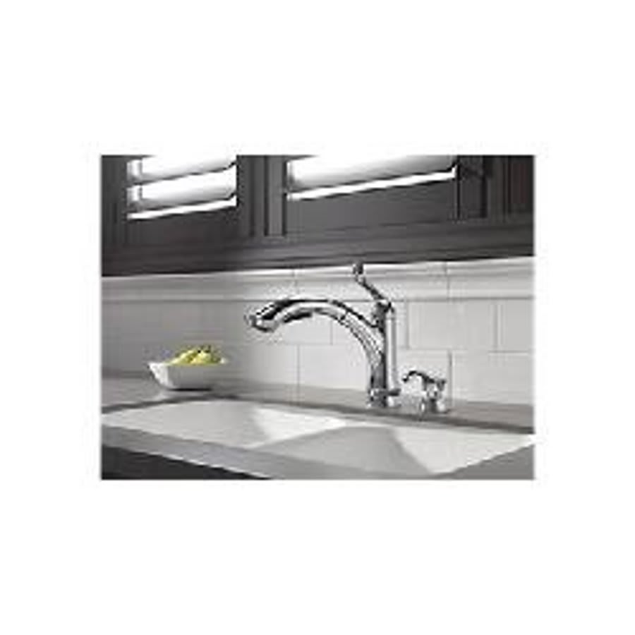 Linden™ Kitchen Faucet, Deck Mount, ADA, 1 Lever Handle, 1 or 3-Hole, Chrome