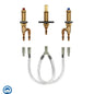 1/2 Inch PEX Roman Tub Rough-In Valve with Adjustable Centers from the M-PACT Collection