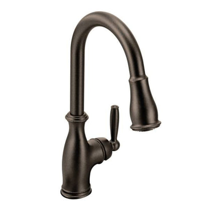 Brantford Single Handle Pulldown Spray Kitchen Faucet with Reflex Technology